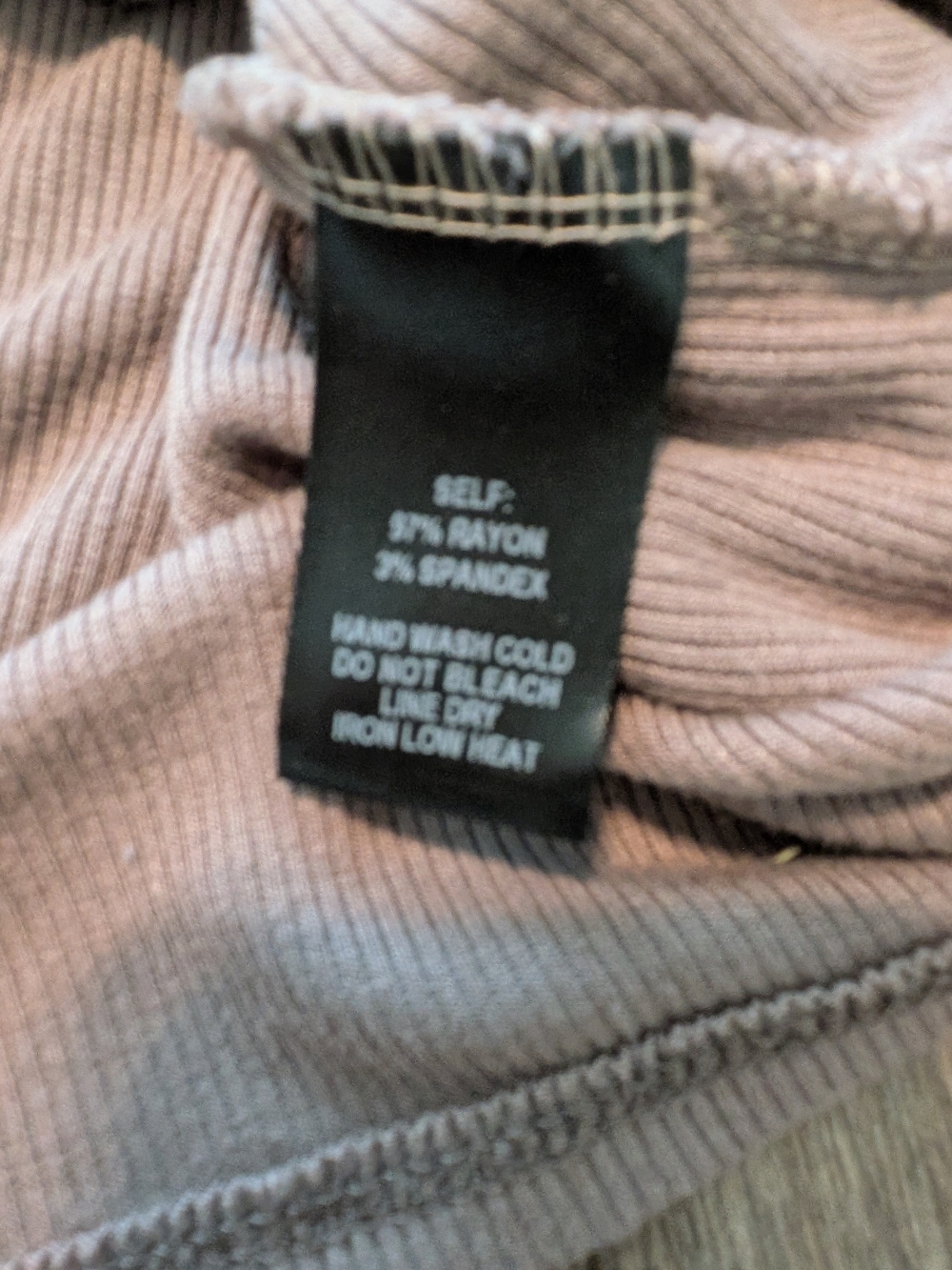 Lulu's Ribbed Short Sleeve Mini Dress - Taupe - Picture 4 of 7